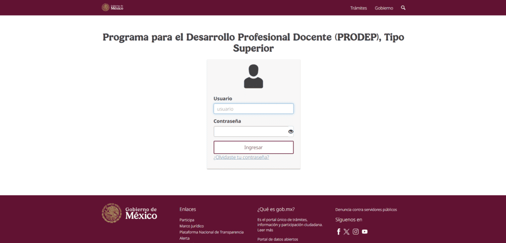 Asesoría en la creación o actualización del perfil PTC en el “Módulo para la Captura de Currículum” del PRODEP